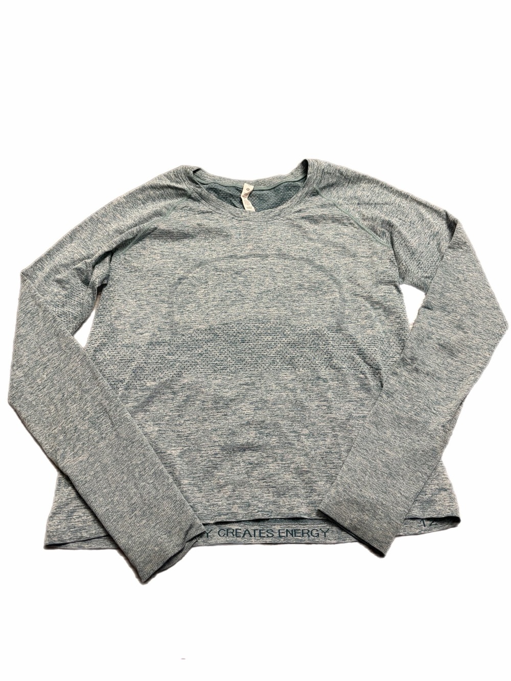 NWOT Lululemon Swiftly Tech Long-Sleeve Shirt 2.0 *Race (Green Jasper/White) 12